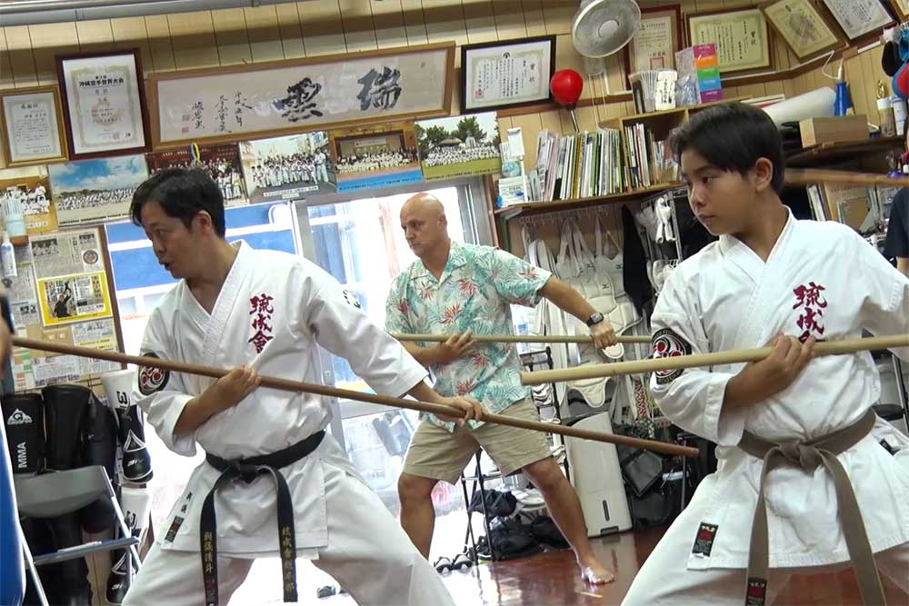 上地流空手＆琉球古武道&史跡】沖縄空手・古武道レッスン＋空手・古